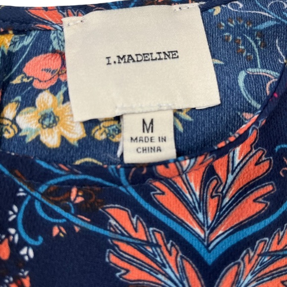 I. Madeline Garden Splendor Dress M - Picture 5 of 8